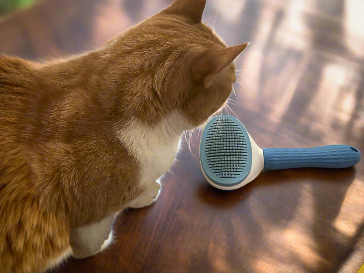 Cats Brush Hair